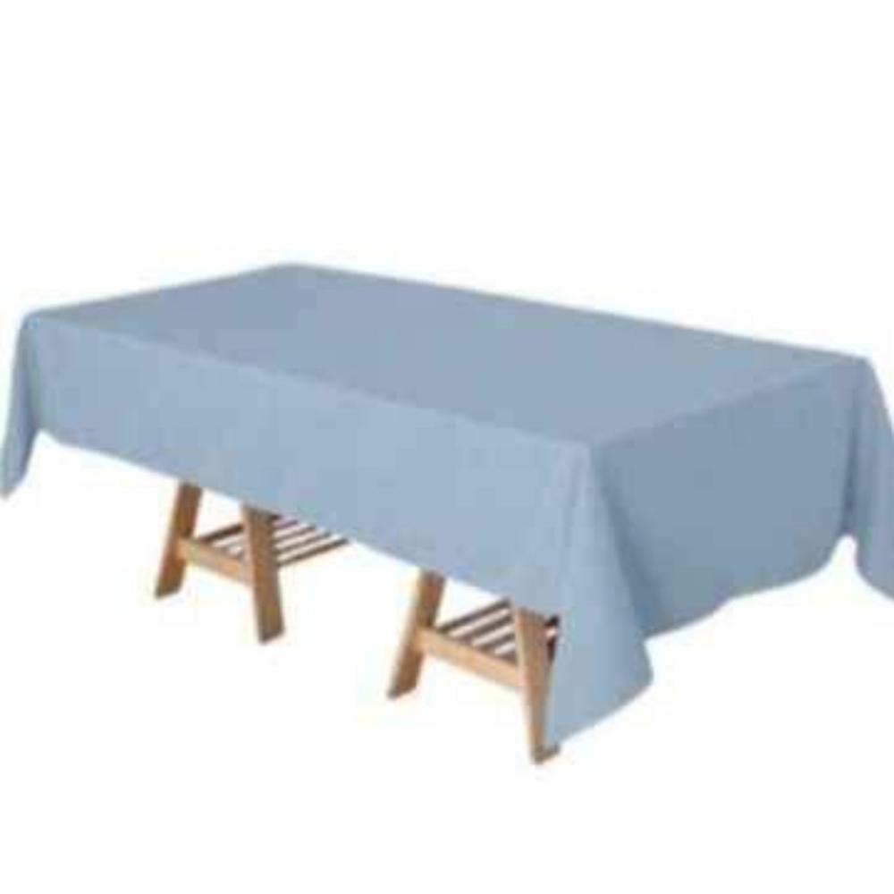 Tablecloths Factory dusty blue tablecloths. Square, round, rectangle tablecloths